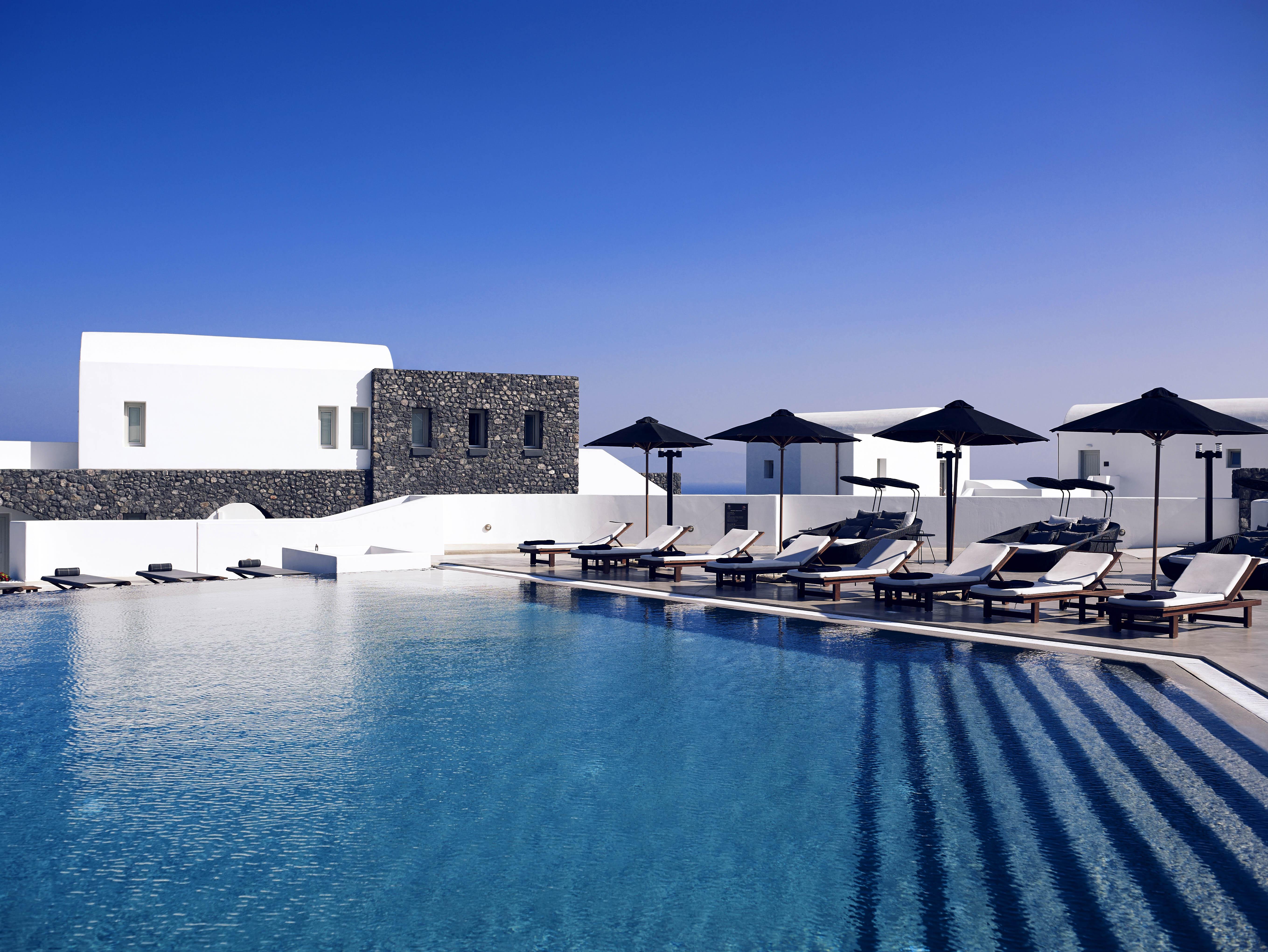 Santo Pure Oia Suites & Villas Bagian luar foto