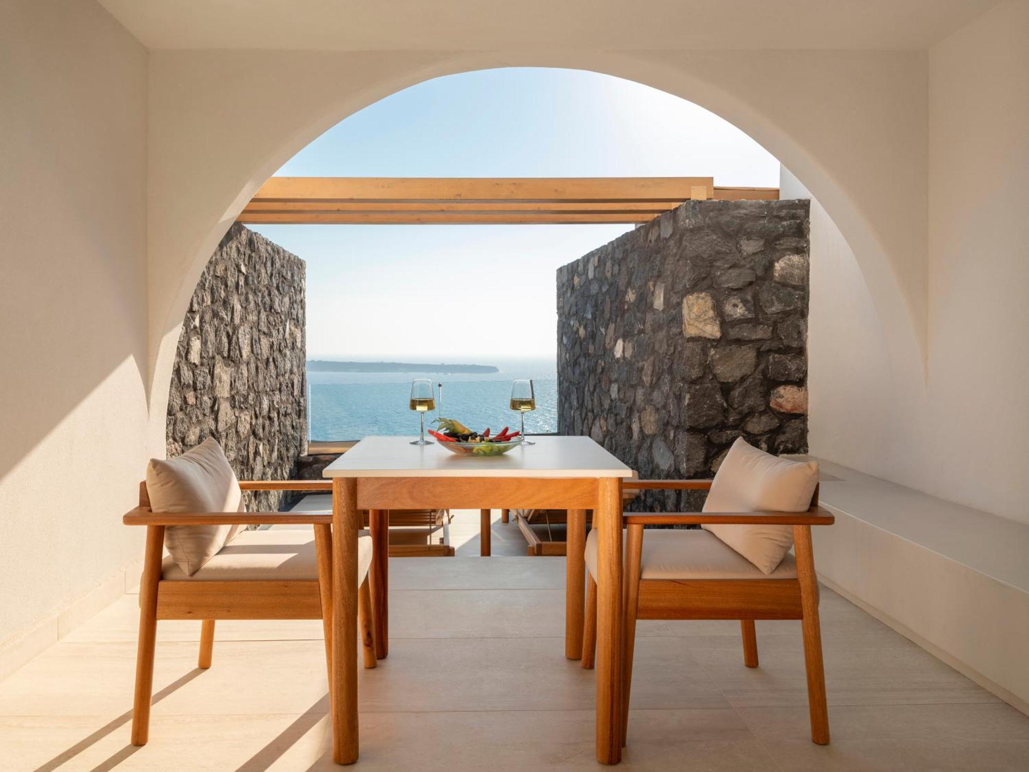 Santo Pure Oia Suites & Villas Bagian luar foto
